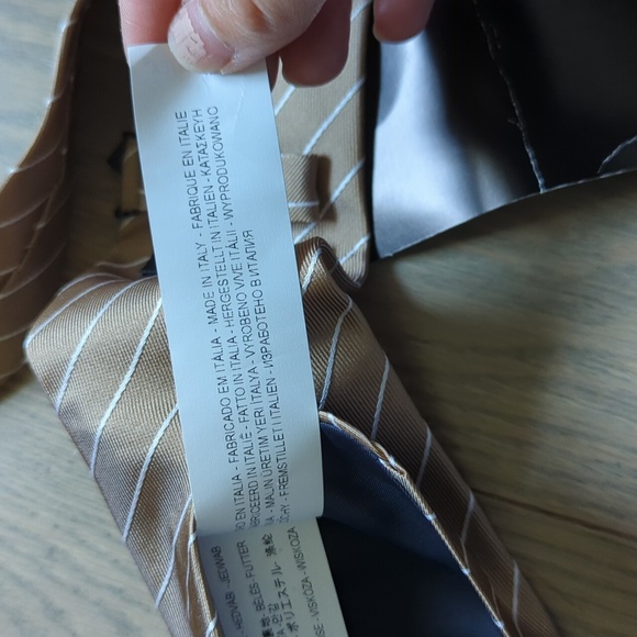 Zara Man silk tie, made in Italy - Picture 5 of 5